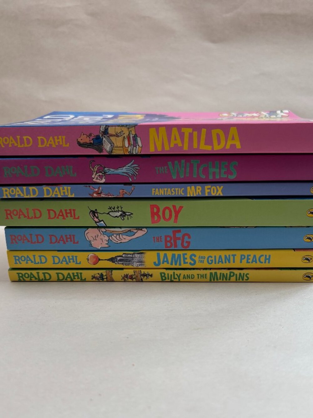 7 Roald Dahl Books in Paperback